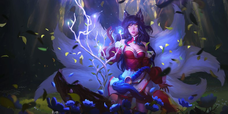 Các vị tướng như Annie, Ahri đảm nhận vị trí pháp sư